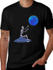 Atom Punk Aesthetic Vaporwave Skeleton Unisex Short Sleeve Soft Cotton T-Shirt – Casual Everyday Wear
