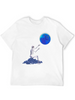 Atom Punk Aesthetic Vaporwave Skeleton Unisex Short Sleeve Soft Cotton T-Shirt – Casual Everyday Wear